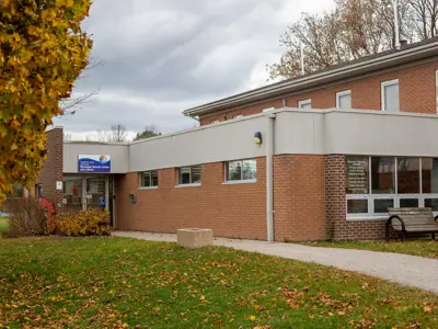 Outside the Coboconk branch