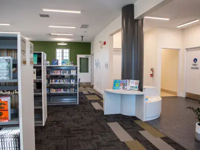 general area for sitting inside the bobcaygeon branch