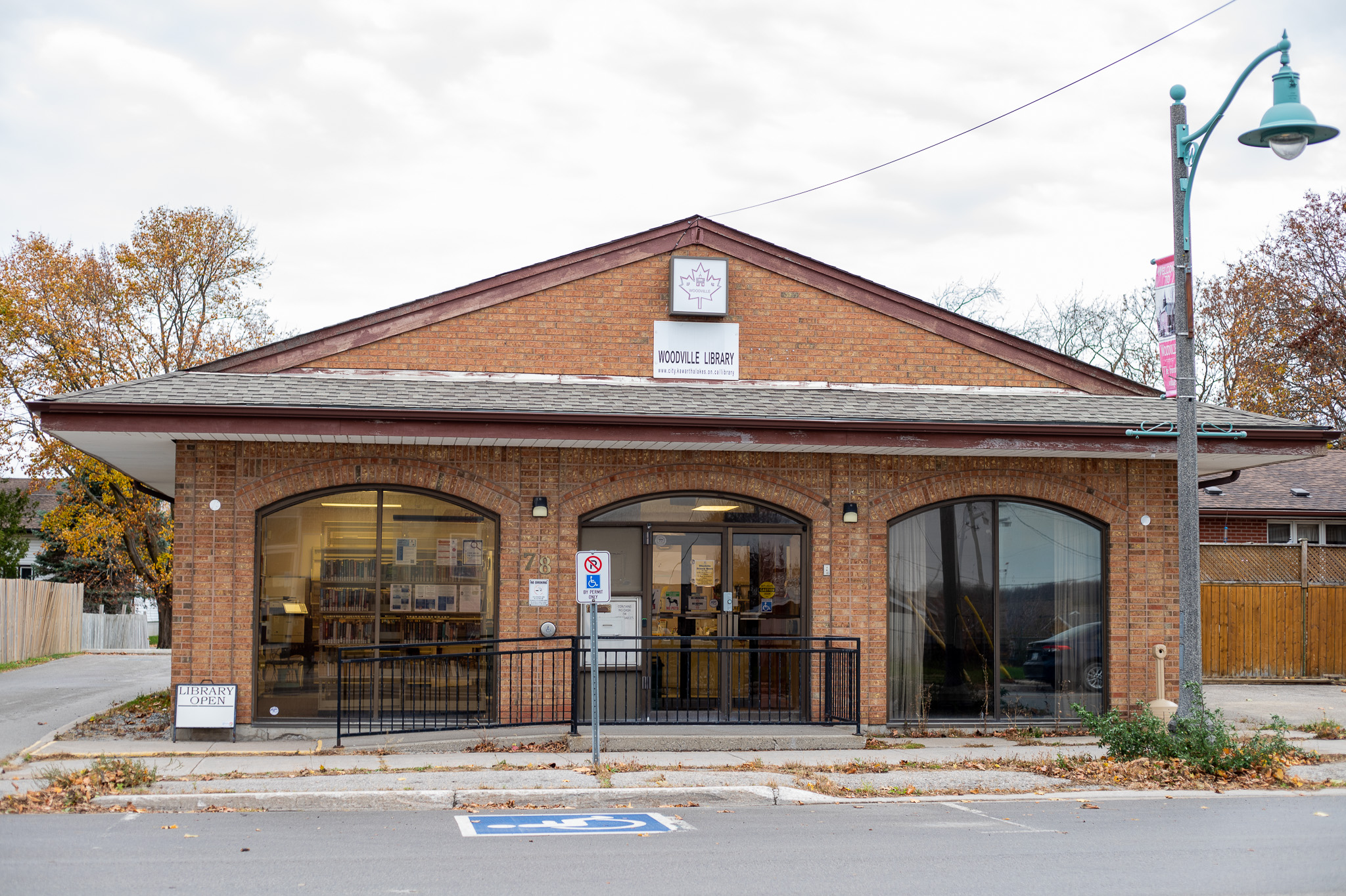 Outside Woodville branch